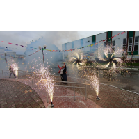 Свадебная дорожка 3 метра 66 секунд + 2 вертушки Мельница диаметром 6 метров 60 секунд